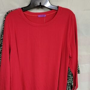 Mountain Mama's Tunic XXL Red Crimson